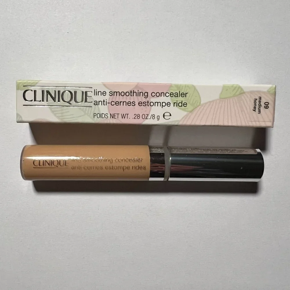 Clinique Line Smoothing Concealer Shade 09 Medium Honey Full Regular Size